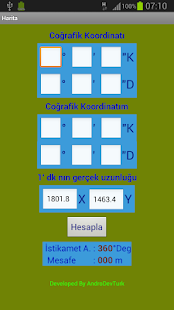 Download Harita Yön&Mesafe bul APK for PC