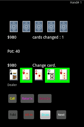 【免費紙牌App】Five Card Draw-APP點子