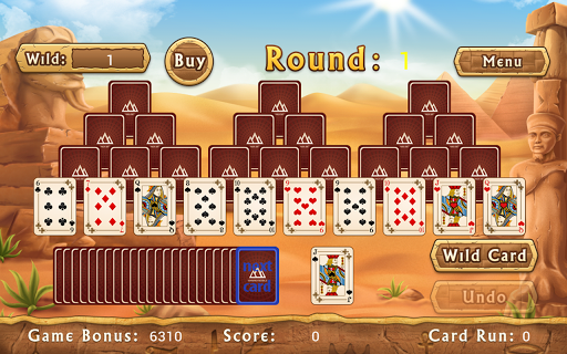 【免費紙牌App】Cleopatra's Pyramid Solitaire-APP點子