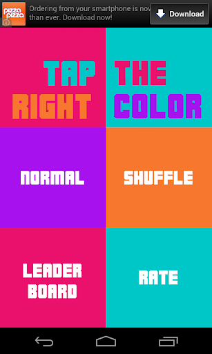 Tap The Right Color