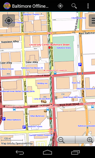 【免費旅遊App】Baltimore Offline City Map-APP點子