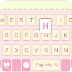 Cover Image of Download Lovely Girl for Emoji Keyboard 2.1 APK