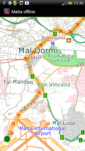 Malta offline map