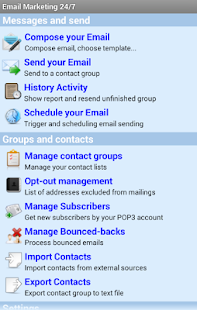 Email Marketing 24/7 - screenshot thumbnail