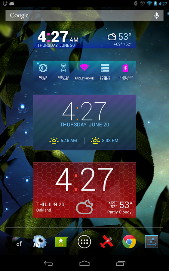 Colourform (HD Widgets Theme) - screenshot