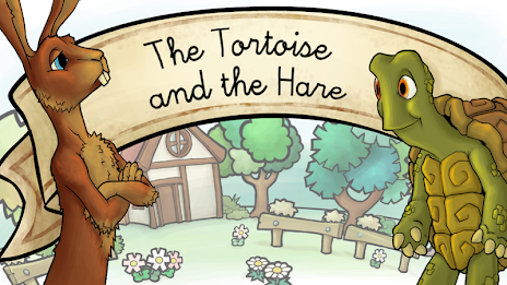 The Tortoise and the Hare by Arloon poster 1