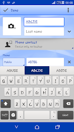Polygons Blue Xperien Theme poster 5