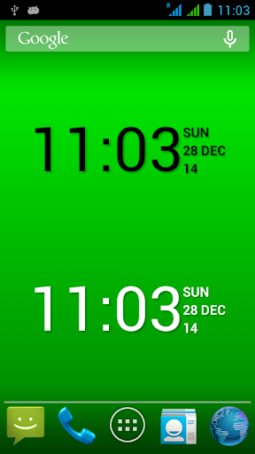 Clock Widget-7 Mobile