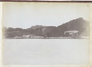 Gezicht op het huis van het hoofd van de douane aan de kust bij Shantou