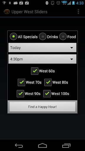 【免費旅遊App】UpperWestSliders Happy Hour-APP點子