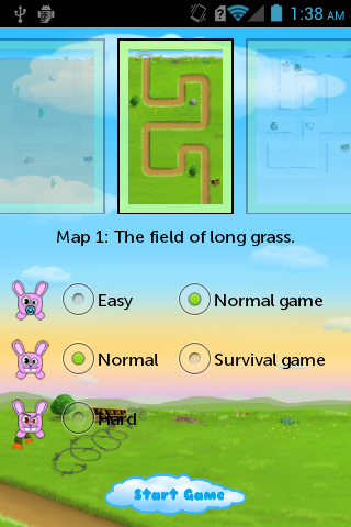 【免費休閒App】Rabbits defence Games-APP點子