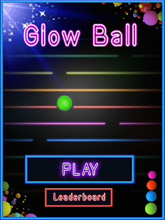 Falling Neon Ball