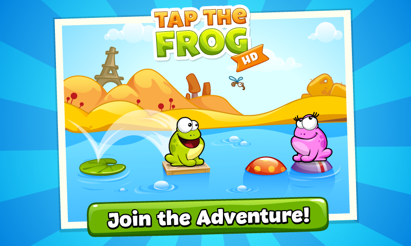 Tap the Frog HD Screen 1