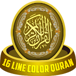 Cover Image of Herunterladen 16 Line Color Quran: Tajveed 1.9 APK