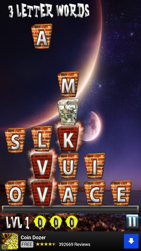 Android application Word Crank: Spelling Word Game screenshort