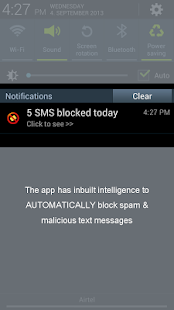 SMS Blocker AWARD WINNER Premi - screenshot thumbnail