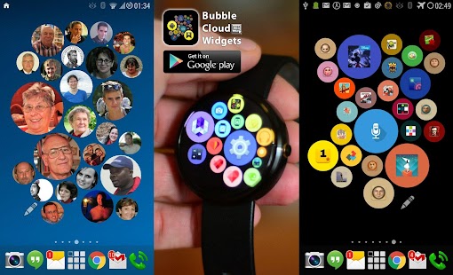  Bubble Widgets + Wear Launcher – Vignette de la capture d'écran  