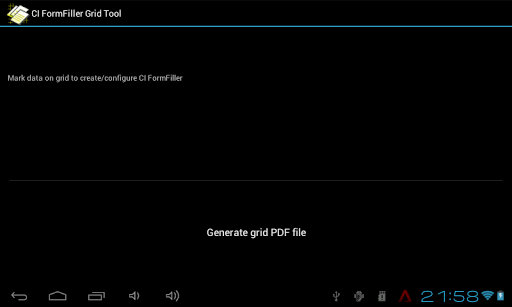 CI FormFiller Grid Tool