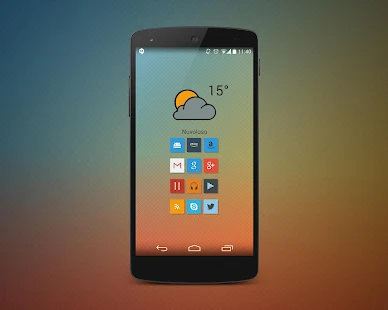 Naxos Flat Icon Pack - screenshot thumbnail