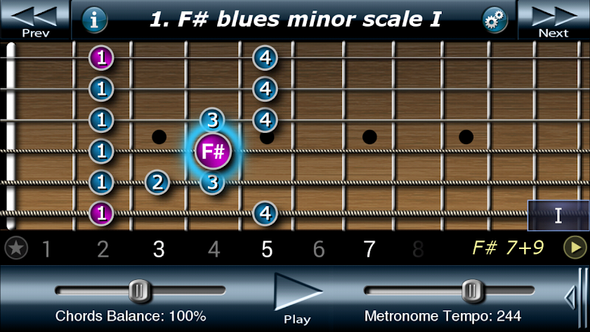 Bluesman Guitar Scales Screen 1
