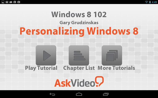 Windows 8 102 - Personalizing