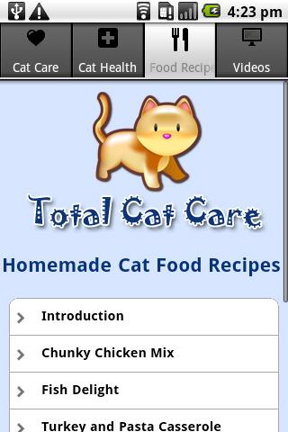 Total Cat Care Screen 3