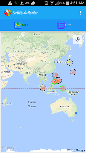 Earthquake Monitor