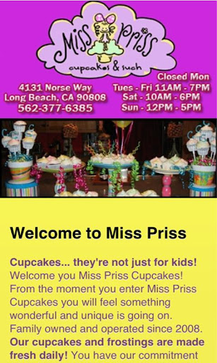 Miss Priss Cupcakes