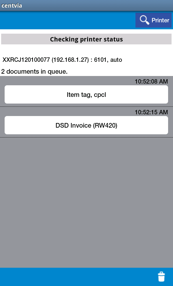 centvia, print-enable your app Screen 2