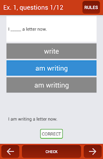 Lastest Tenses: Simple + Continuous APK