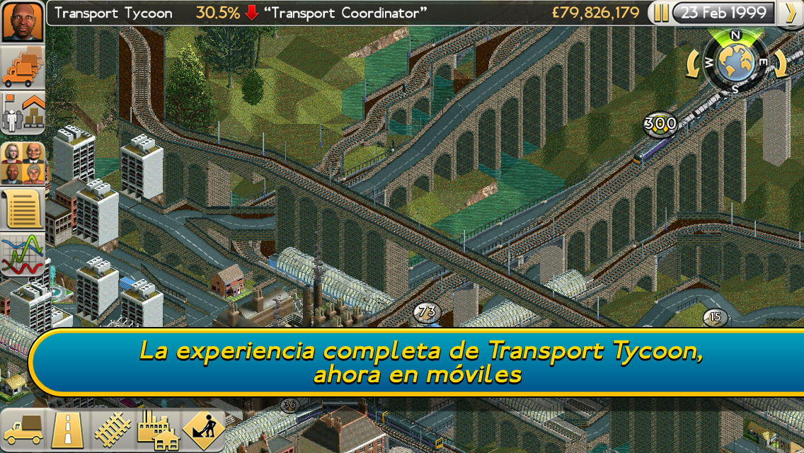 Android application Transport Tycoon Lite screenshort
