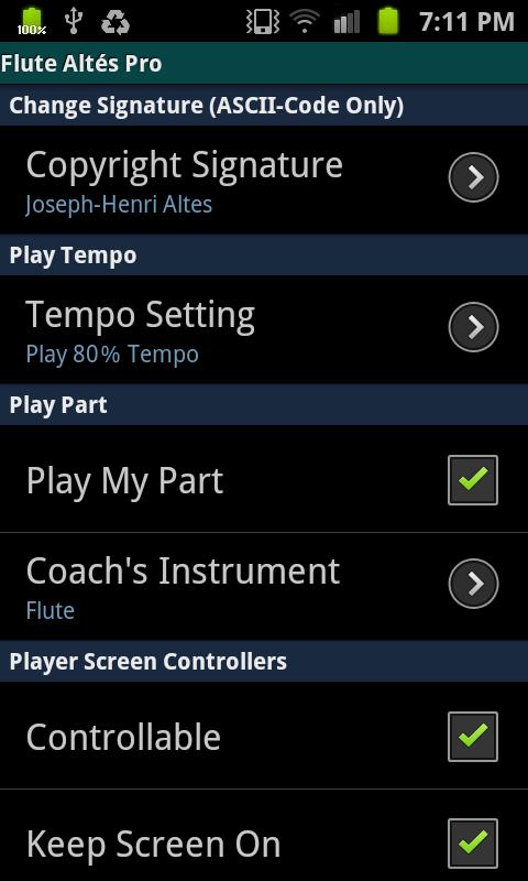 Flute Altés Pro Screen 2