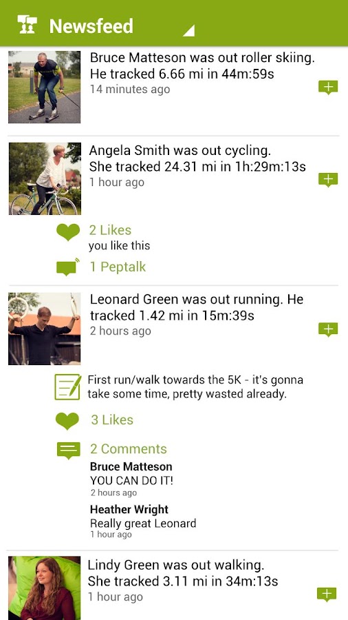 Endomondo Sports Tracker PRO - screenshot