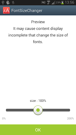 Font Size Changer