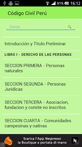 Código Civil Perú