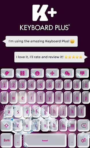 Keyboard Plus Diamonds