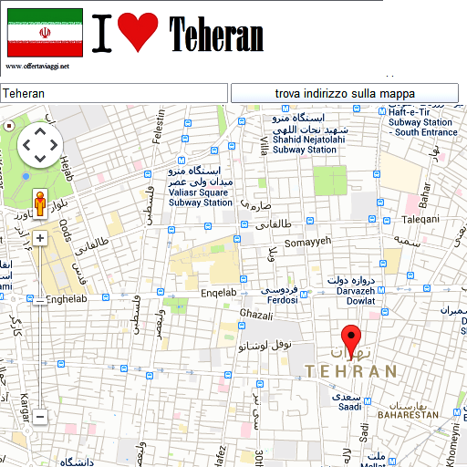 【免費交通運輸App】Tehran maps-APP點子