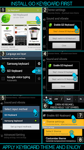 How to download Green Nova Go Keyboard patch 1.0 apk for laptop