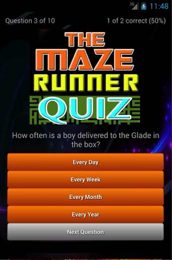 【免費書籍App】The Maze Runner Book Quiz-APP點子