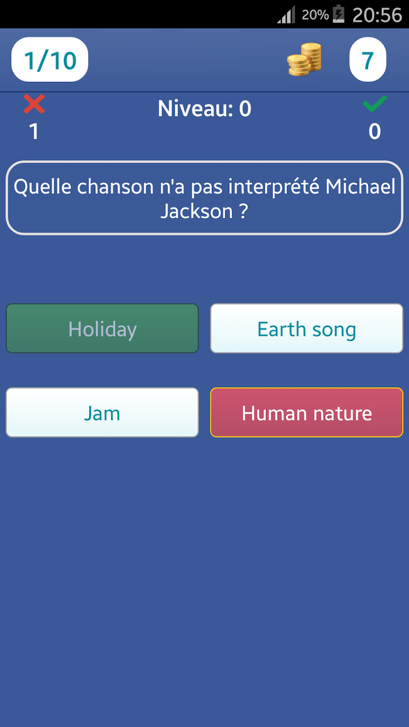Quiz Culture Generale Screen 3