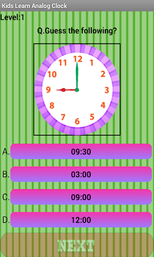 【免費教育App】Kids Learn Analog Clock-APP點子