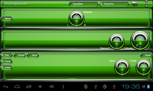 【免費音樂App】Poweramp skin Green Glas delux-APP點子