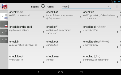 【免費書籍App】Free Dict Czech English-APP點子