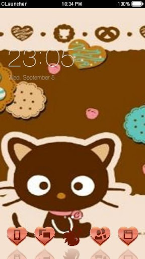 CHOCO CAT CARTOON KITTY THEME