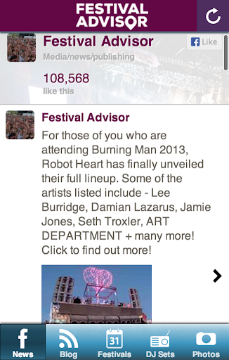 Festival Advisor