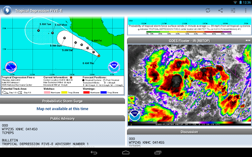 【免費天氣App】SeaStorm Hurricane Tracker-APP點子