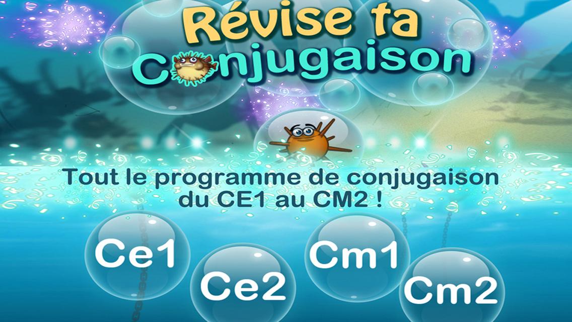 Android application Révise ta conjugaison Lite screenshort