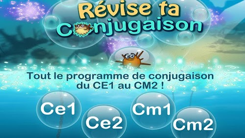 Android application Révise ta conjugaison Lite screenshort