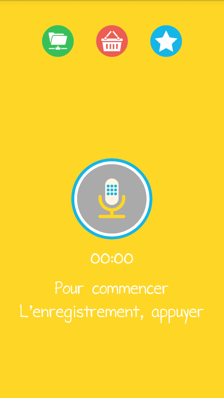 Android application Voice Changer screenshort