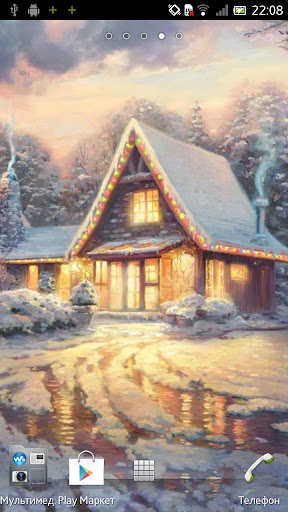 Christmas Night Live Wallpaper